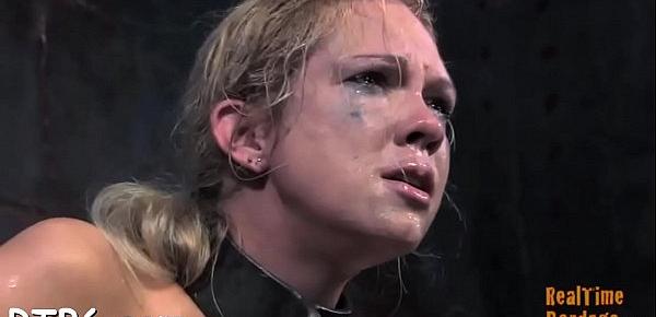  Beauty tears up during torment